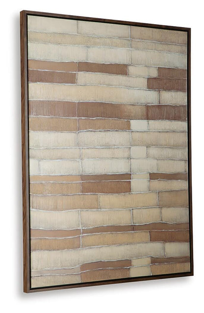 Kalanmore Wall Art - A8000460 - product view or room setting; only wall art included (supplier image 3)