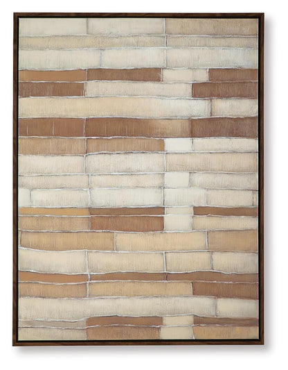 Kalanmore Wall Art - A8000460 - product view or room setting; only wall art included (supplier image 1)