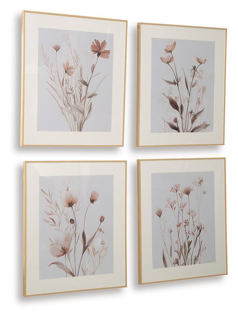 Chettings Wall Art (Set of 4)