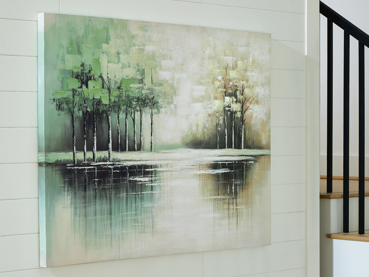 Garlenridge Wall Art - A8000470 - product view or room setting; only wall art included (supplier image 2)