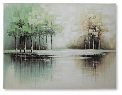 Garlenridge Wall Art - A8000470 - product view or room setting; only wall art included (supplier image 1)