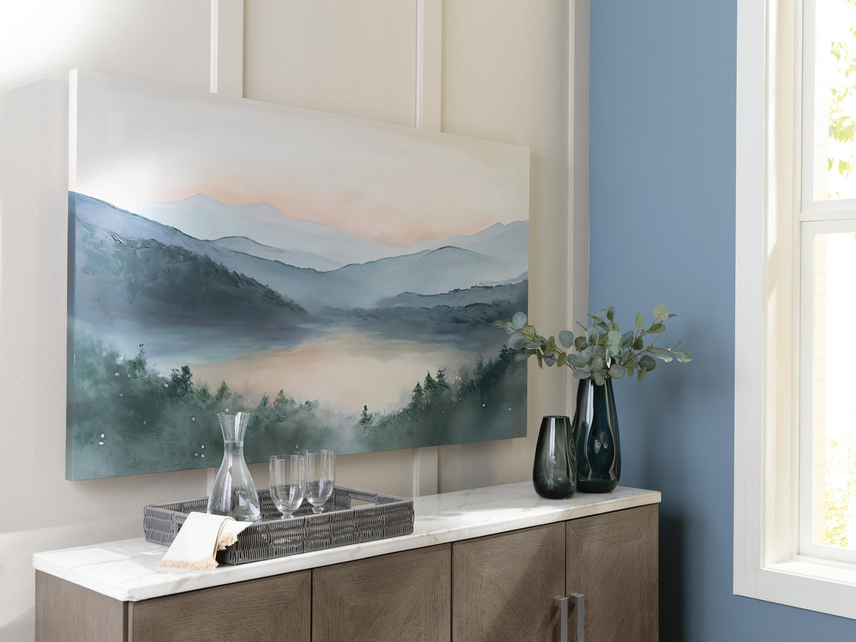 Vernmont Wall Art - A8000474 - product view or room setting; only wall art included (supplier image 2)