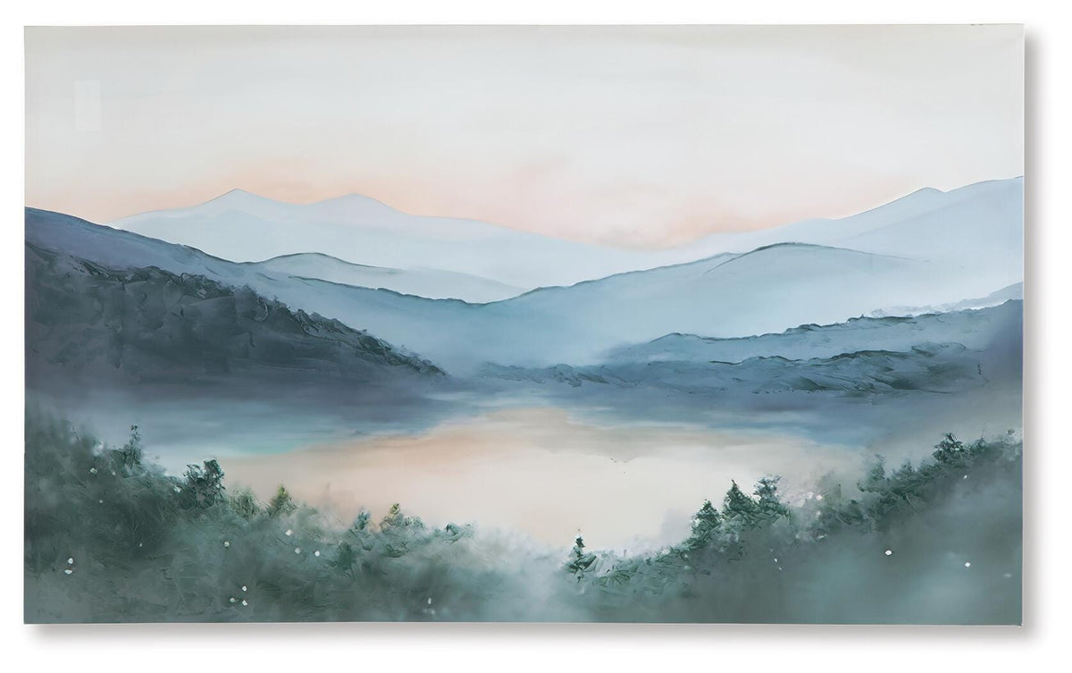 Vernmont Wall Art - A8000474 - product view or room setting; only wall art included (supplier image 1)
