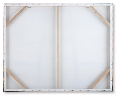 Rogerland Wall Art - A8000475 - product view or room setting; only wall art included (supplier image 4)