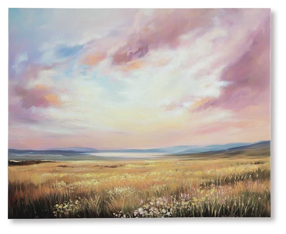 Rogerland Wall Art - A8000475 - product view or room setting; only wall art included (supplier image 1)