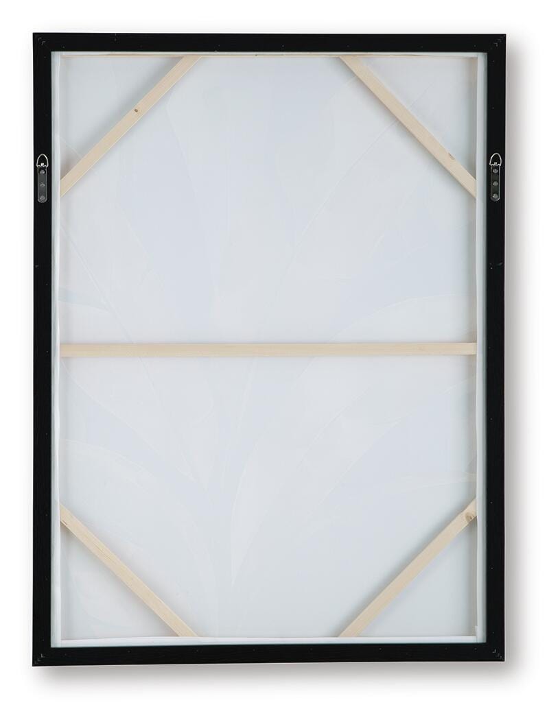 Laurelie Wall Art - A8000477 - product view or room setting; only wall art included (supplier image 4)