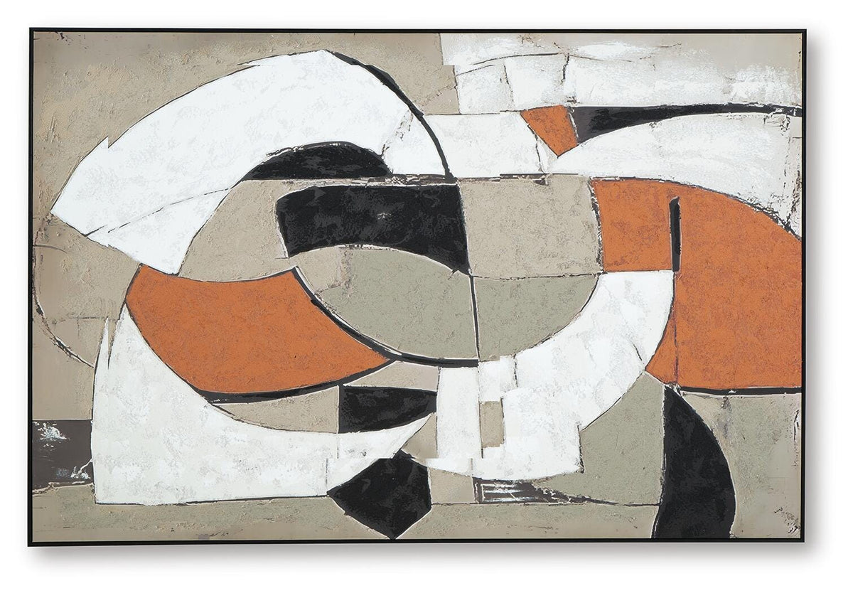 Anchorstone Wall Art - A8000478 - product view or room setting; only wall art included (supplier image 1)