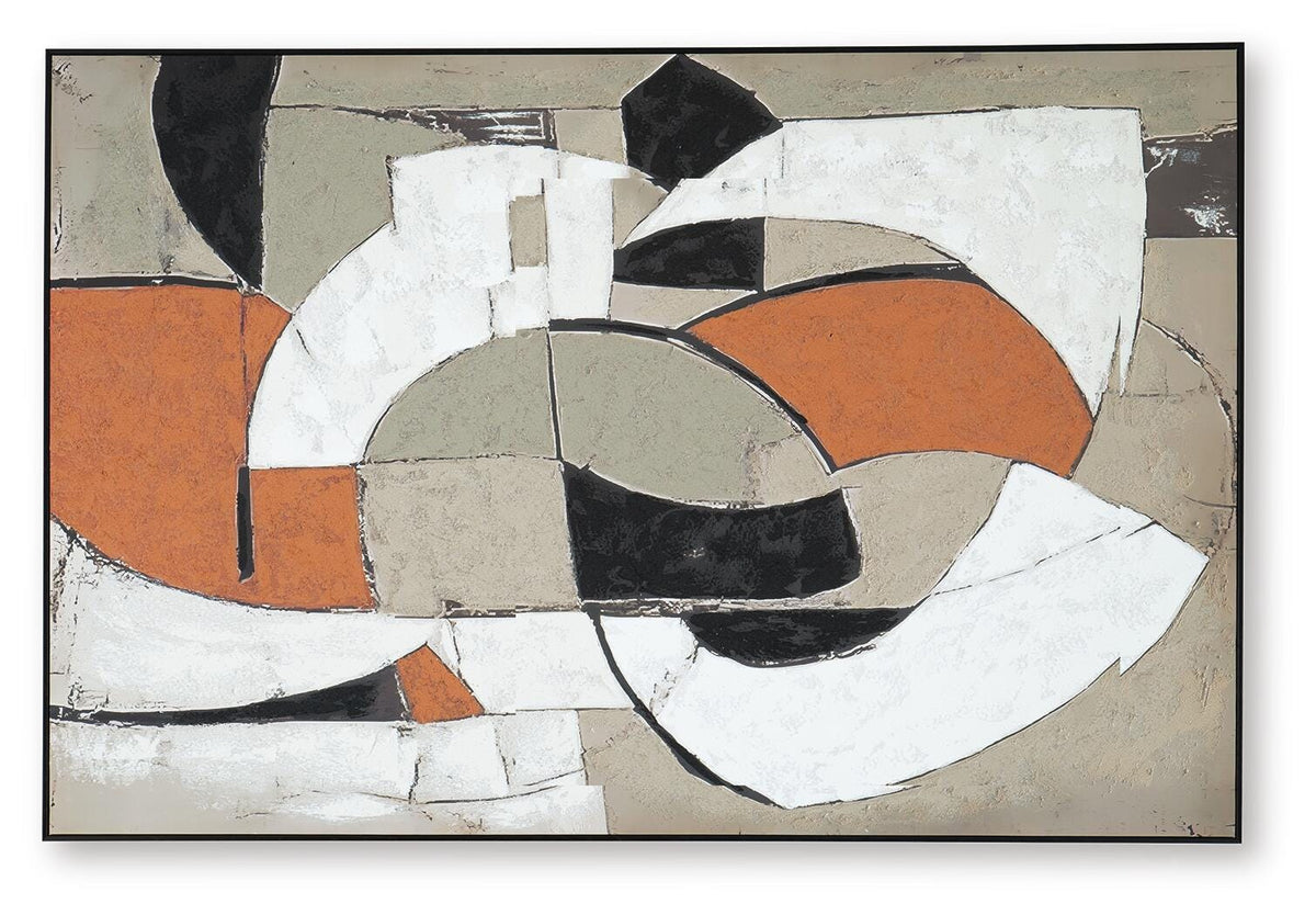 Anchorstone Wall Art - A8000478 - product view or room setting; only wall art included (supplier image 5)