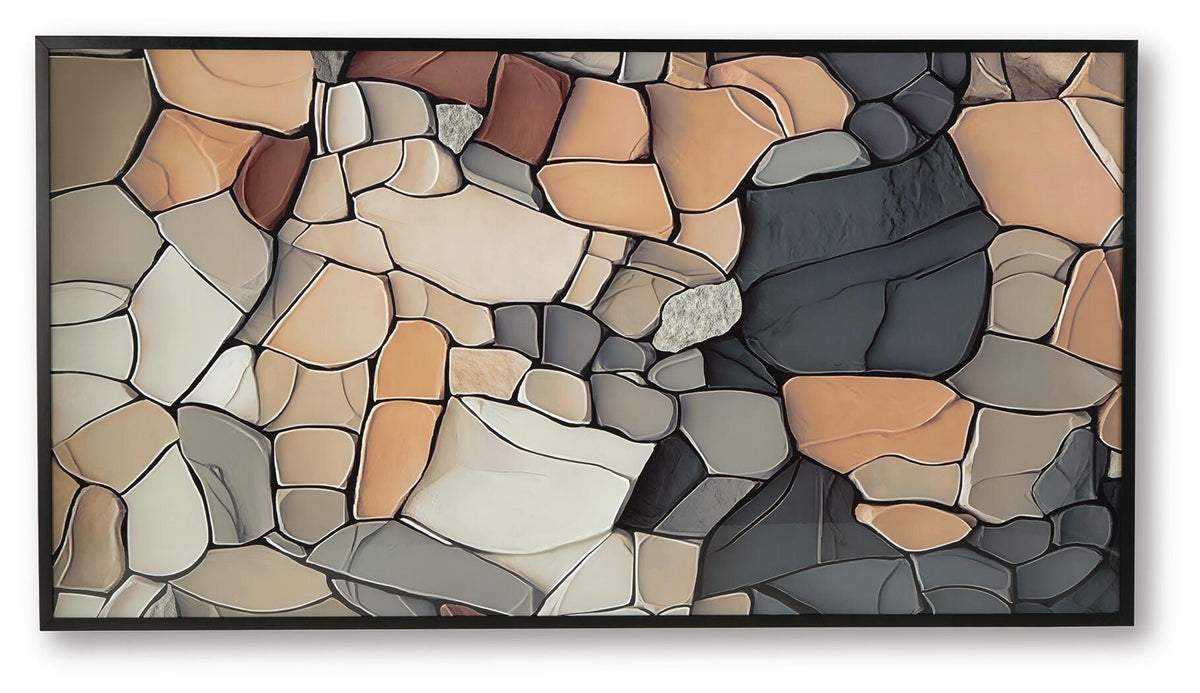Patteworth Wall Art - A8000482 - product view or room setting; only wall art included (supplier image 1)