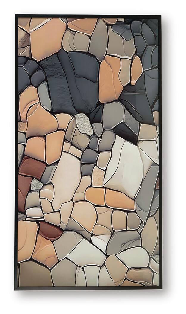 Patteworth Wall Art - A8000482 - product view or room setting; only wall art included (supplier image 6)