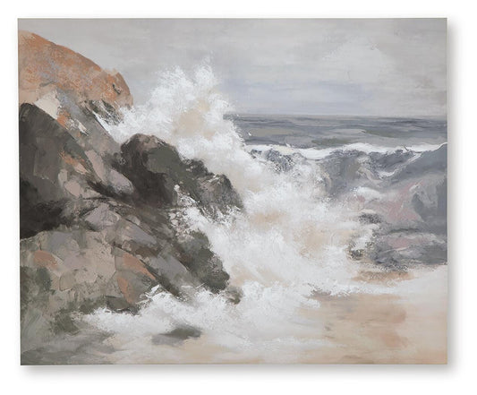 Worthner Wall Art - A8000483 - product view or room setting; only wall art included (supplier image 1)