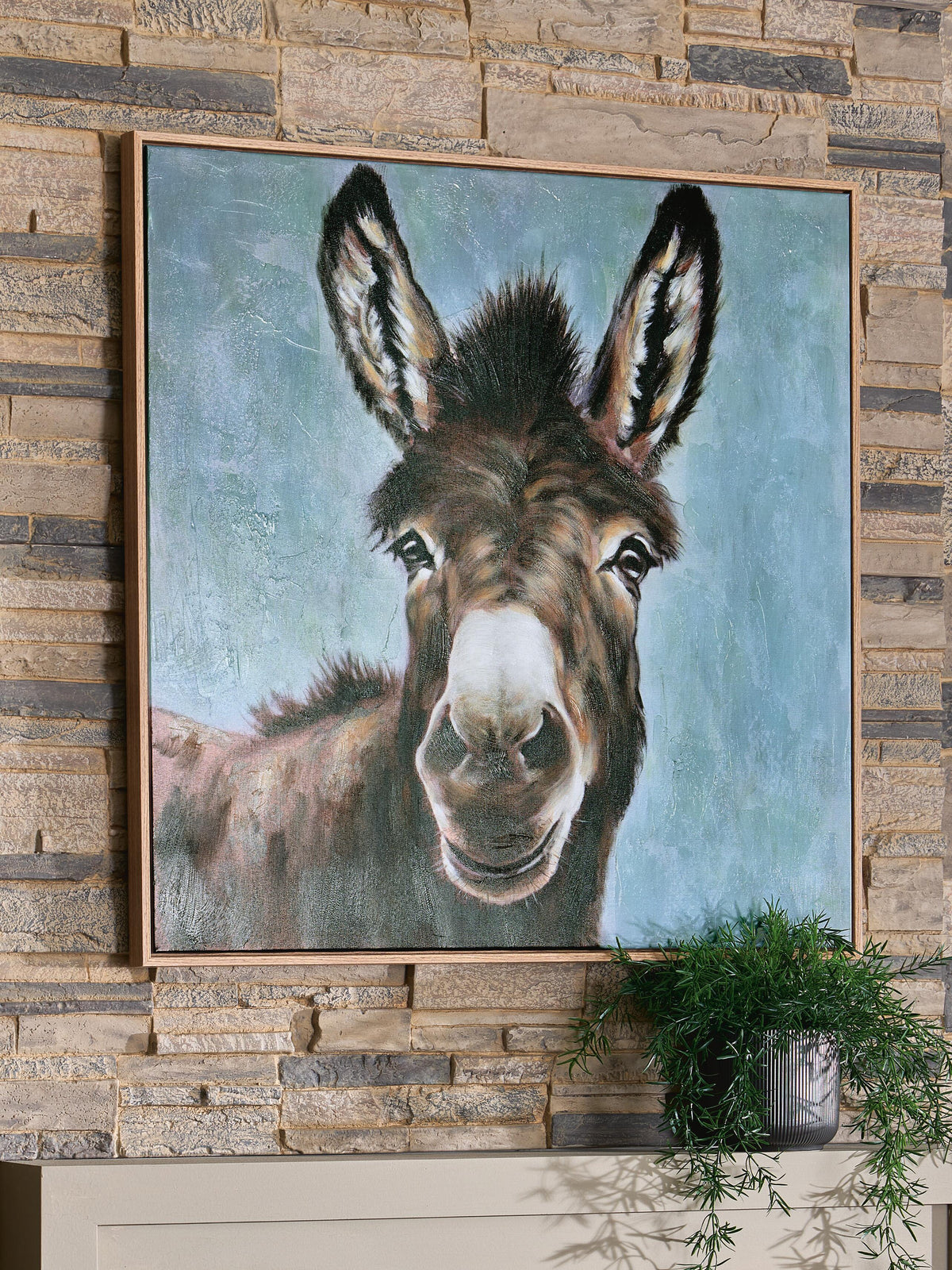 Landerton Wall Art - A8000488 - product view or room setting; only wall art included (supplier image 2)