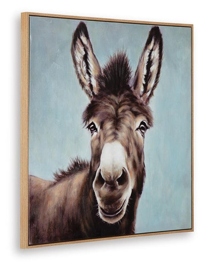 Landerton Wall Art - A8000488 - product view or room setting; only wall art included (supplier image 3)