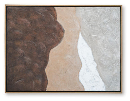 Fanthorne Wall Art - A8000500 - product view or room setting; only wall art included (supplier image 4)