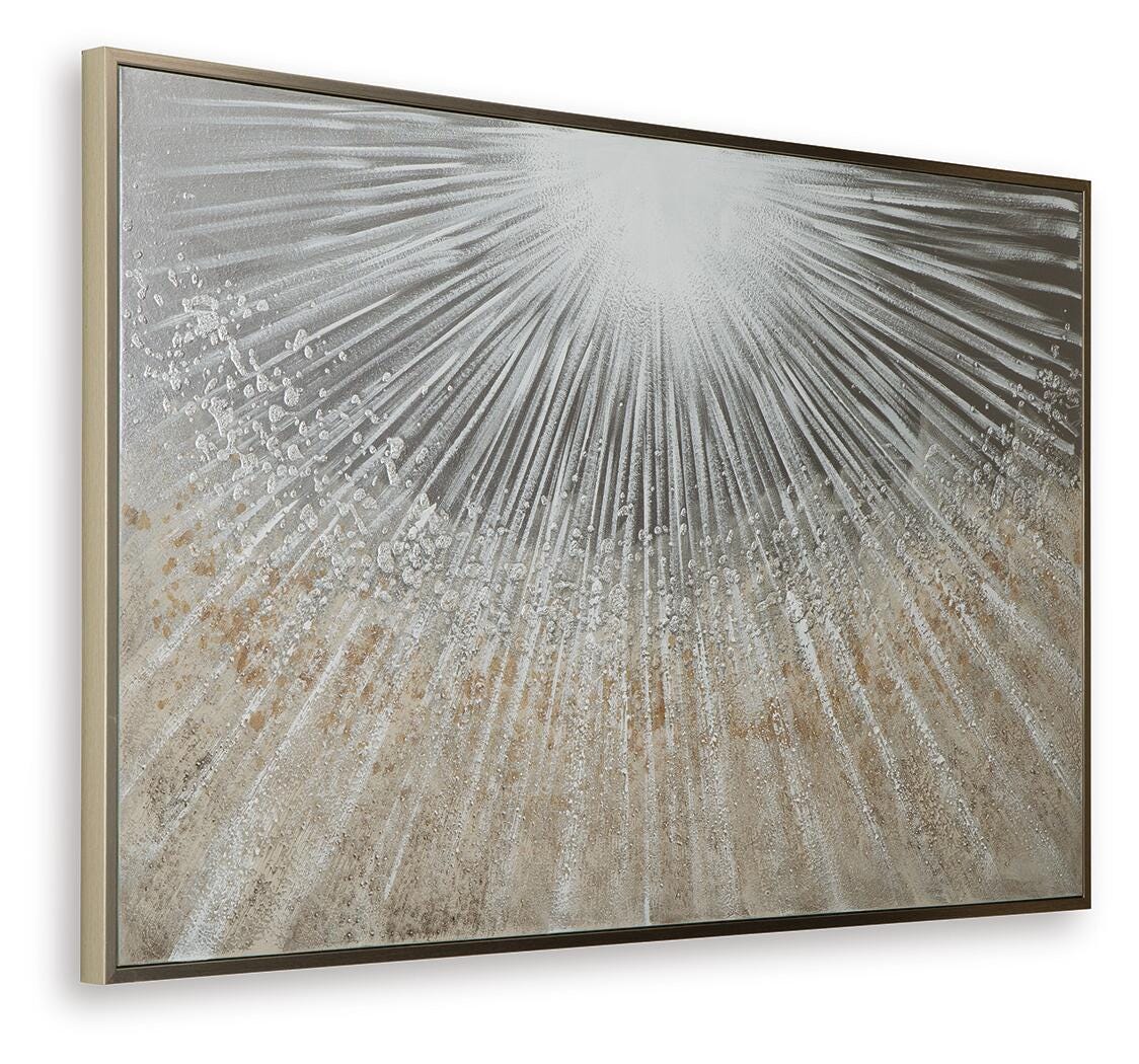 Waldard Wall Art - A8000501 - product view or room setting; only wall art included (supplier image 3)