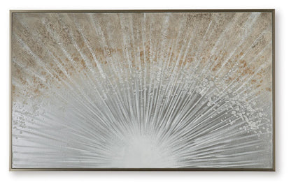 Waldard Wall Art - A8000501 - product view or room setting; only wall art included (supplier image 5)