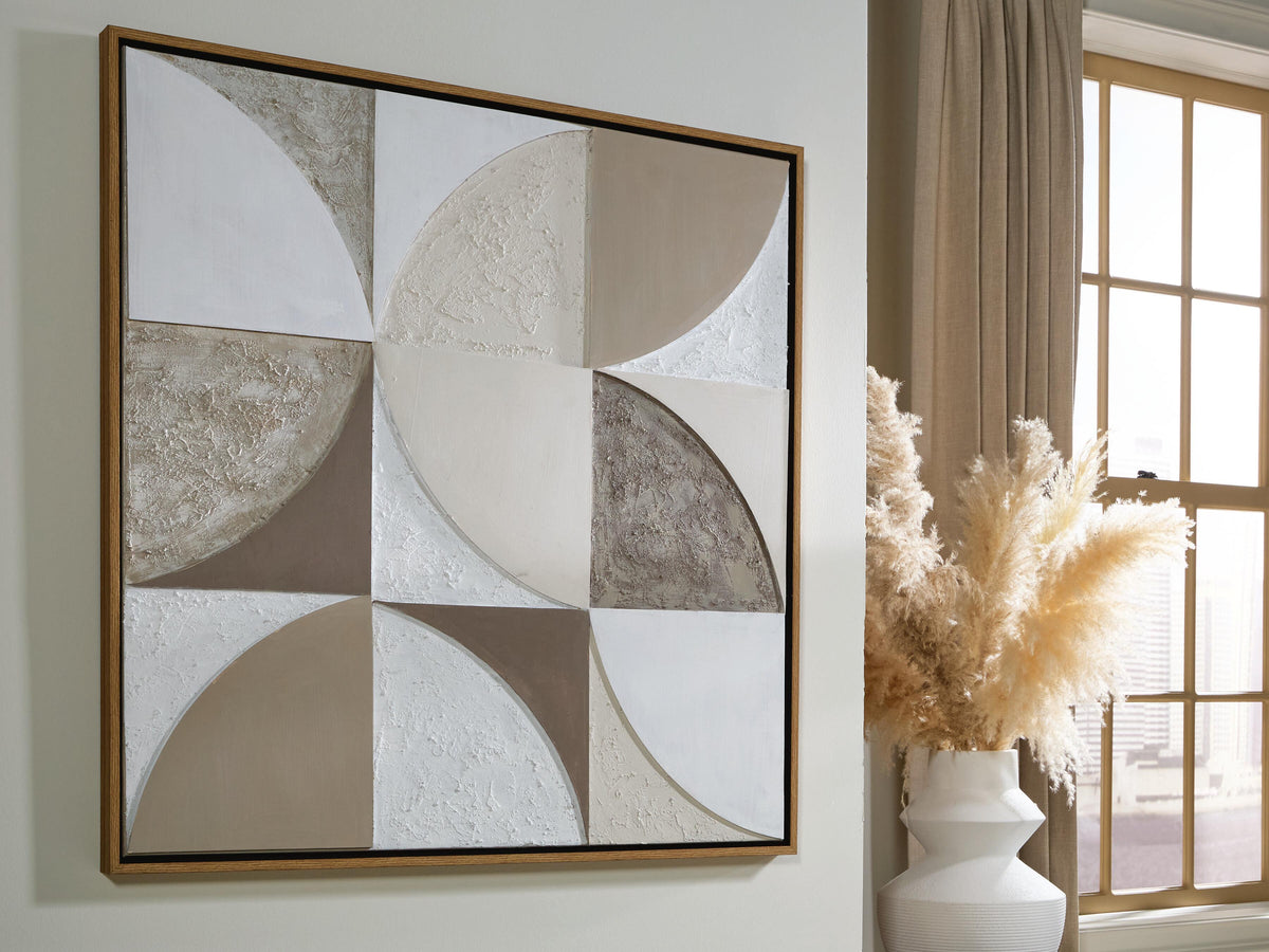 Harelman Wall Art - A8000502 - product view or room setting; only wall art included (supplier image 2)