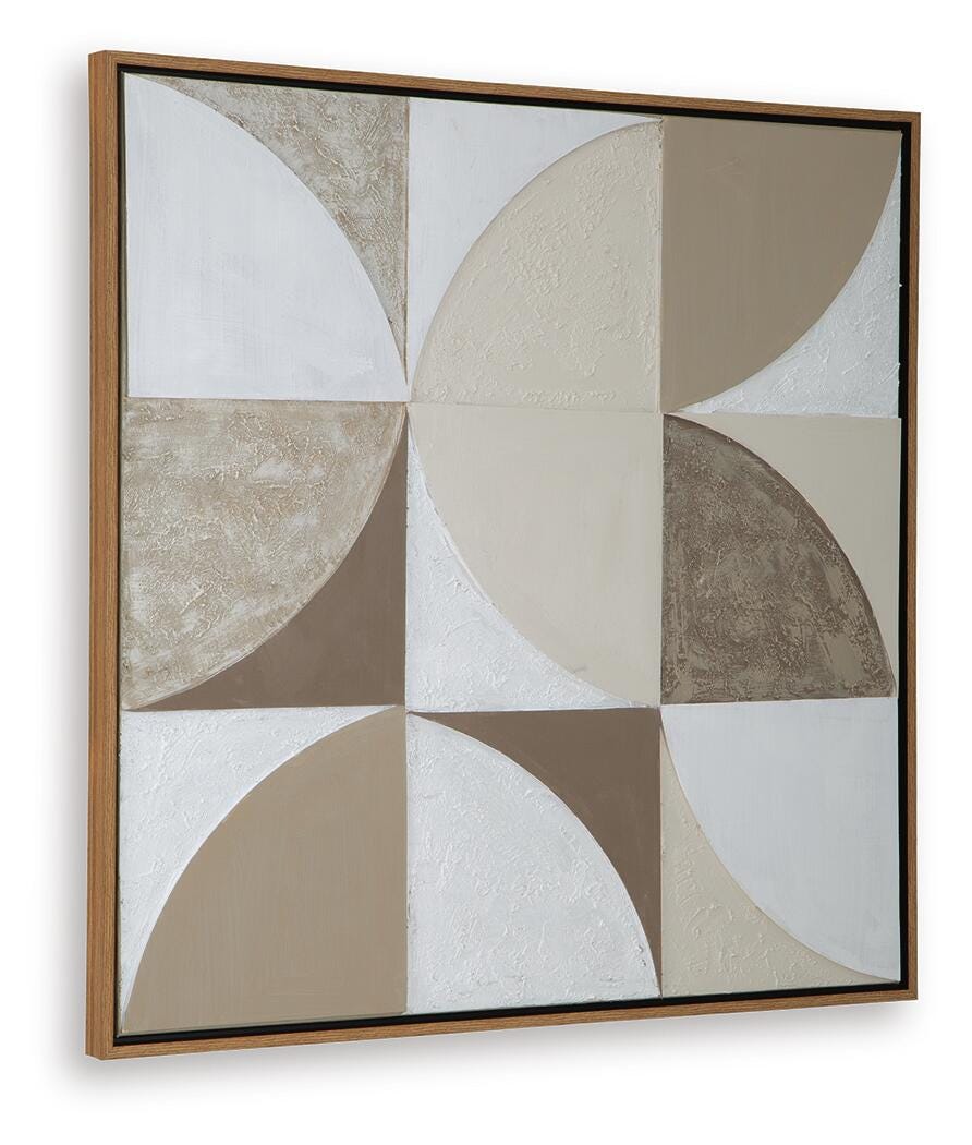 Harelman Wall Art - A8000502 - product view or room setting; only wall art included (supplier image 3)