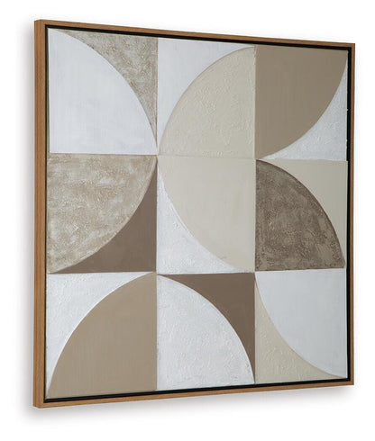 Harelman Wall Art - A8000502 - product view or room setting; only wall art included (supplier image 3)