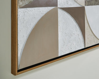 Harelman Wall Art - A8000502 - finish or detail (supplier image 8)