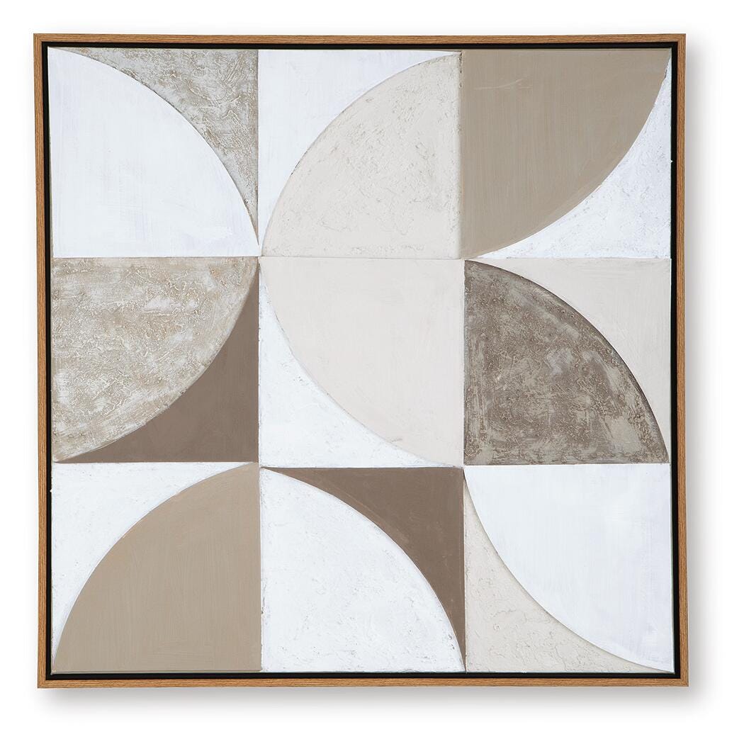 Harelman Wall Art - A8000502 - product view or room setting; only wall art included (supplier image 1)