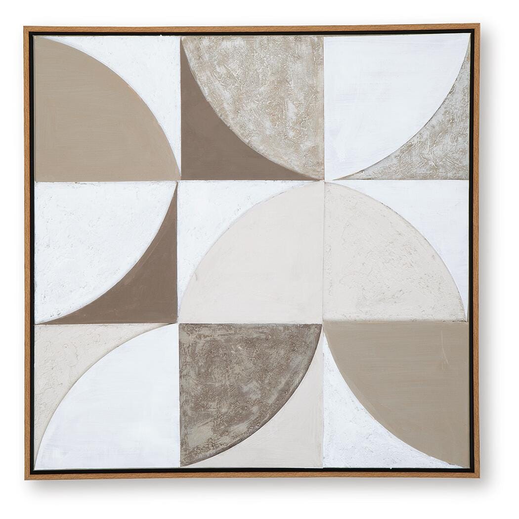 Harelman Wall Art - A8000502 - product view or room setting; only wall art included (supplier image 4)
