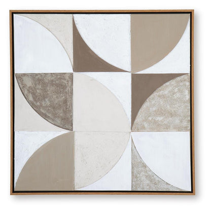 Harelman Wall Art - A8000502 - product view or room setting; only wall art included (supplier image 5)