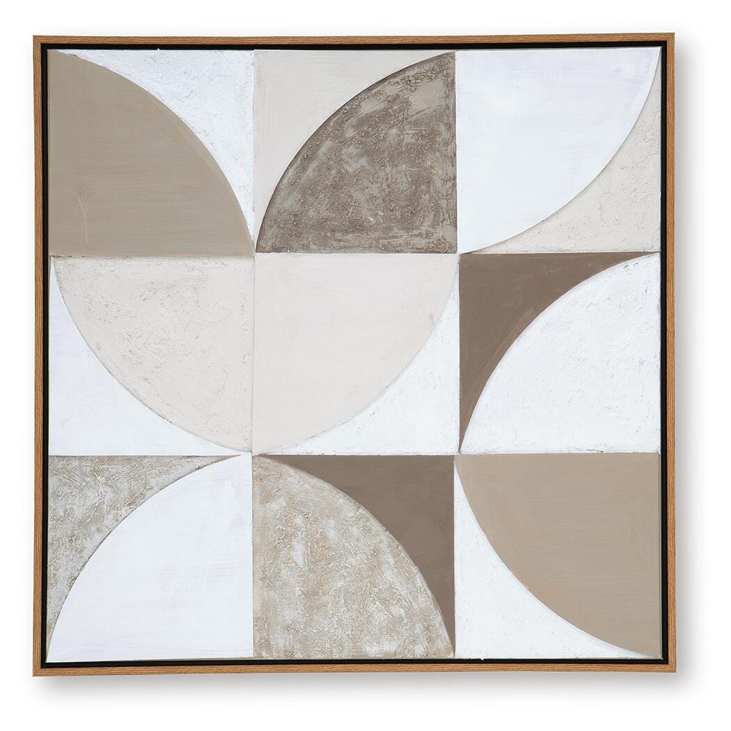 Harelman Wall Art - A8000502 - product view or room setting; only wall art included (supplier image 6)