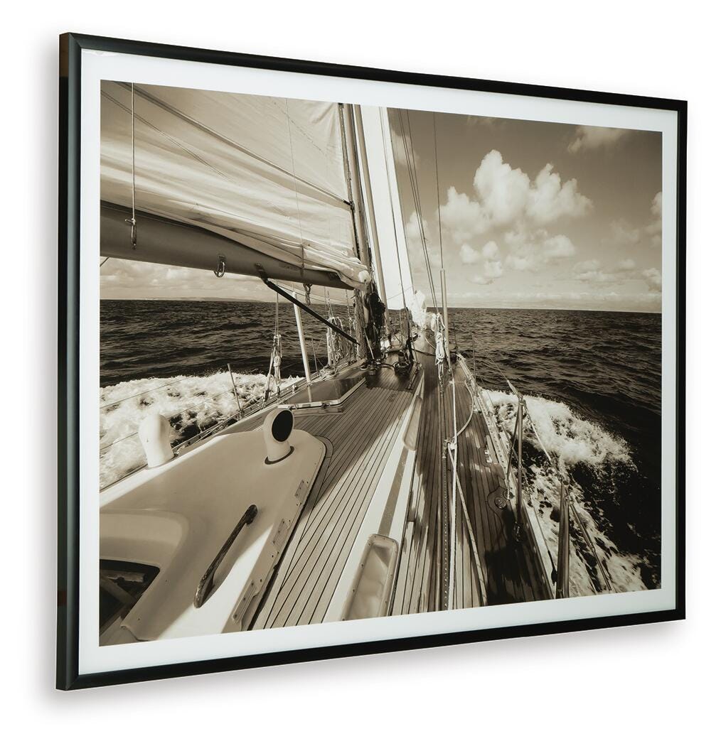 Arlanford Wall Art - A8000505 - product view or room setting; only wall art included (supplier image 3)