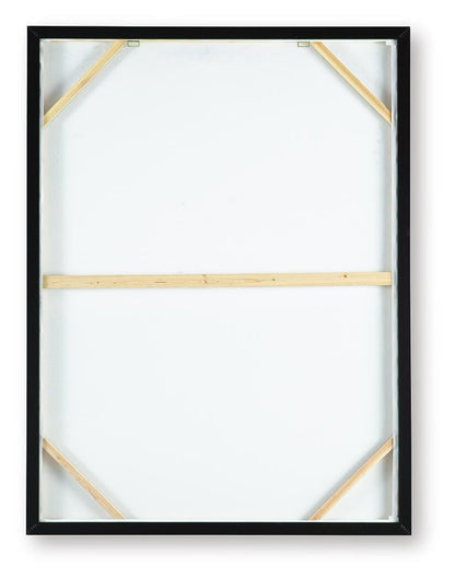 Siaking Wall Art - A8000509 - product view or room setting; only wall art included (supplier image 4)