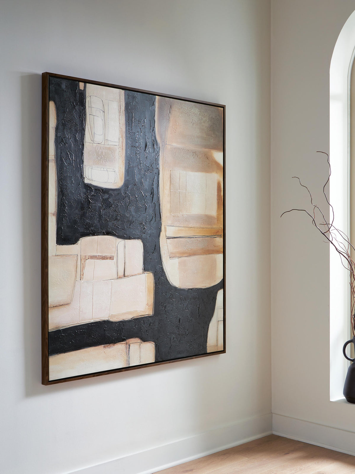 Feyville Wall Art - A8000515 - product view or room setting; only wall art included (supplier image 2)