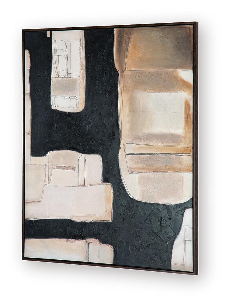 Feyville Wall Art - A8000515 - product view or room setting; only wall art included (supplier image 3)