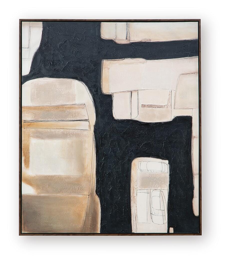 Feyville Wall Art - A8000515 - product view or room setting; only wall art included (supplier image 5)
