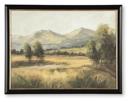 Ingor Wall Art - A8000525 - product view or room setting; only wall art included (supplier image 1)