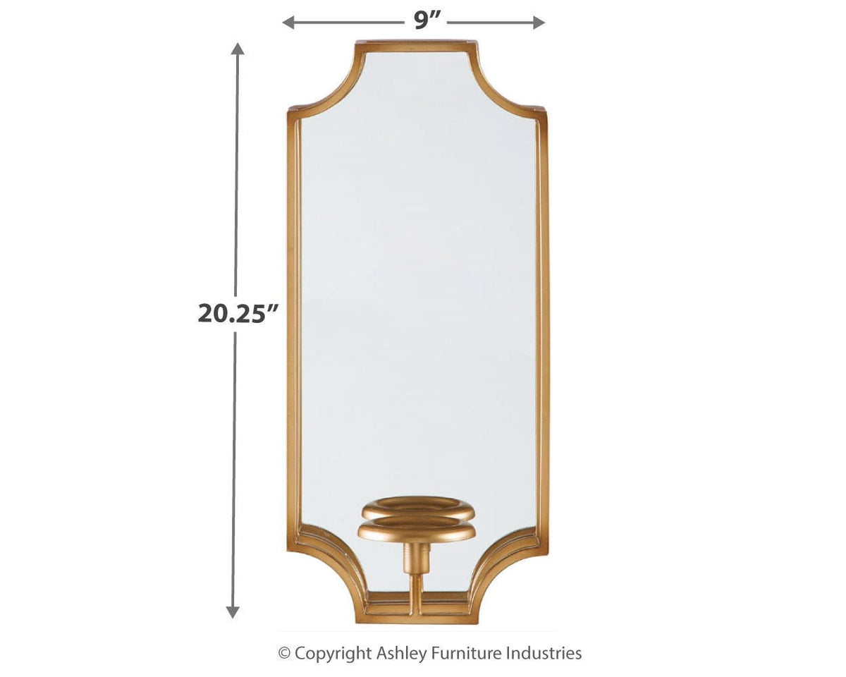Dumi Wall Sconce - A8010153 - approximate manufacturer dimensions (supplier image 3)