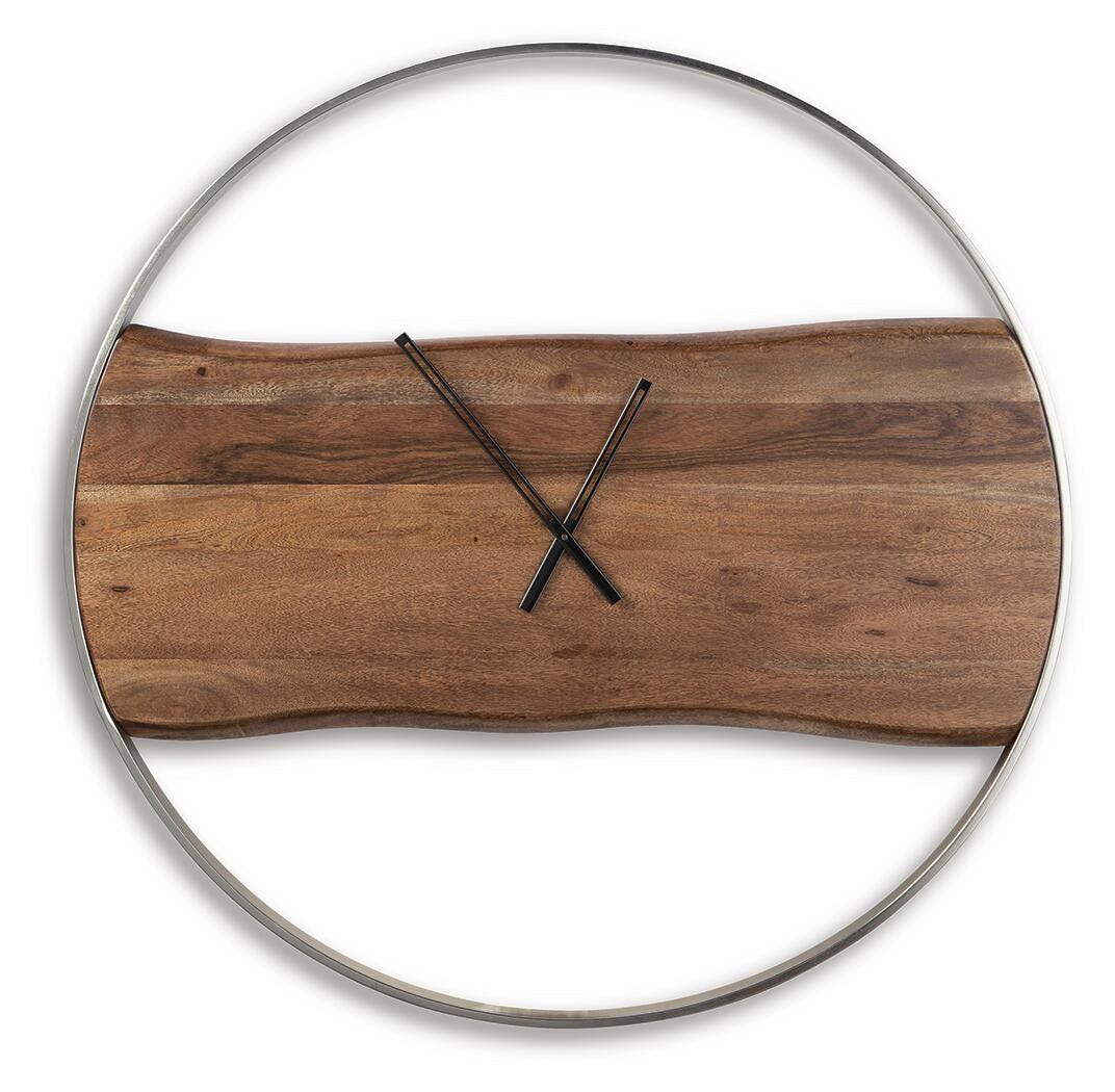 Panchali Wall Clock - A8010198 - product view or room setting; only clock included (supplier image 3)