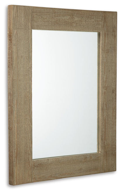 Waltleigh Accent Mirror - A8010277 - product view or room setting; only mirror included (supplier image 3)