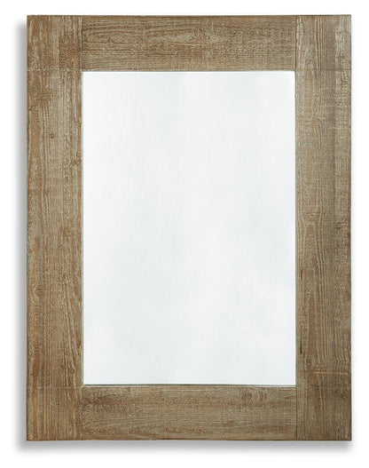 Waltleigh Accent Mirror - A8010277 - product view or room setting; only mirror included (supplier image 1)