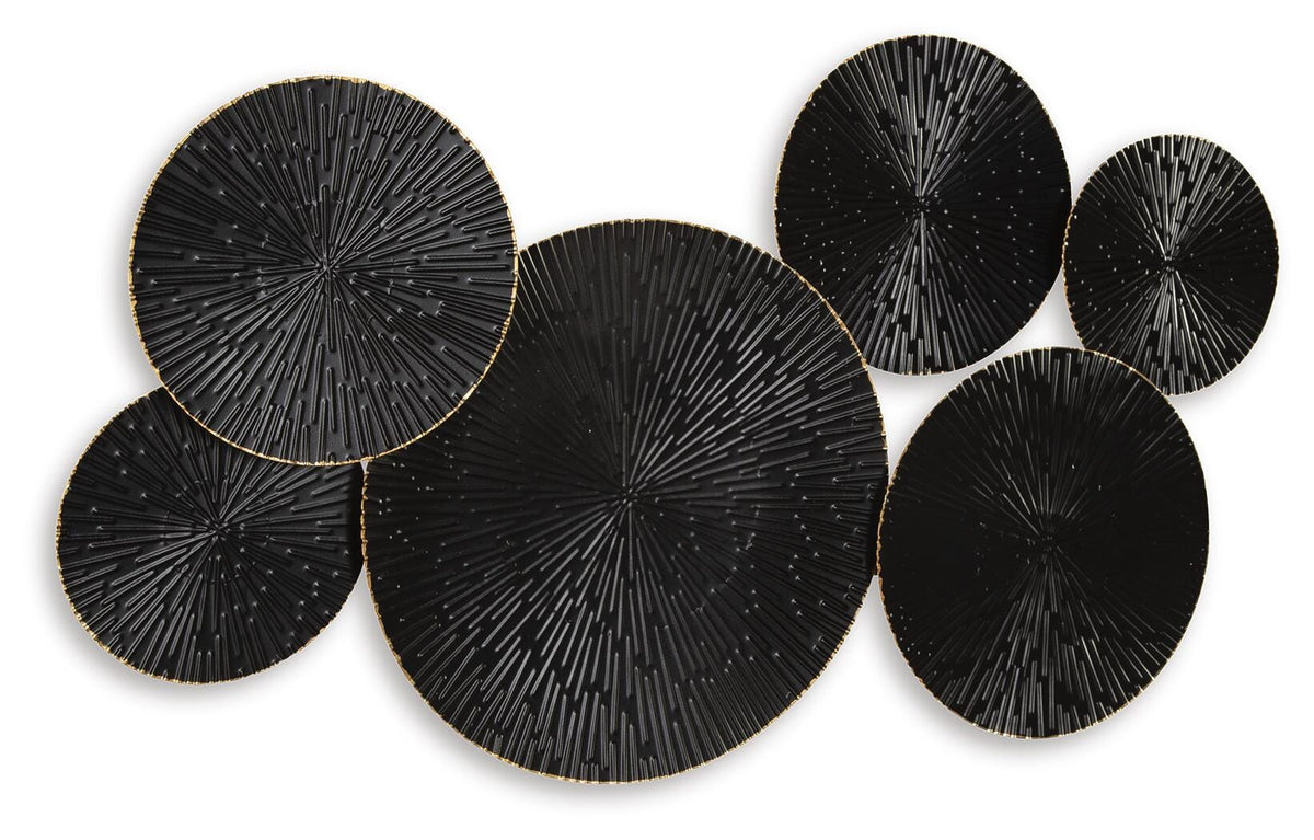 Rhetlen Wall Decor - A8010301 - product view or room setting; only wall decor included (supplier image 3)