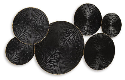 Rhetlen Wall Decor - A8010301 - product view or room setting; only wall decor included (supplier image 3)