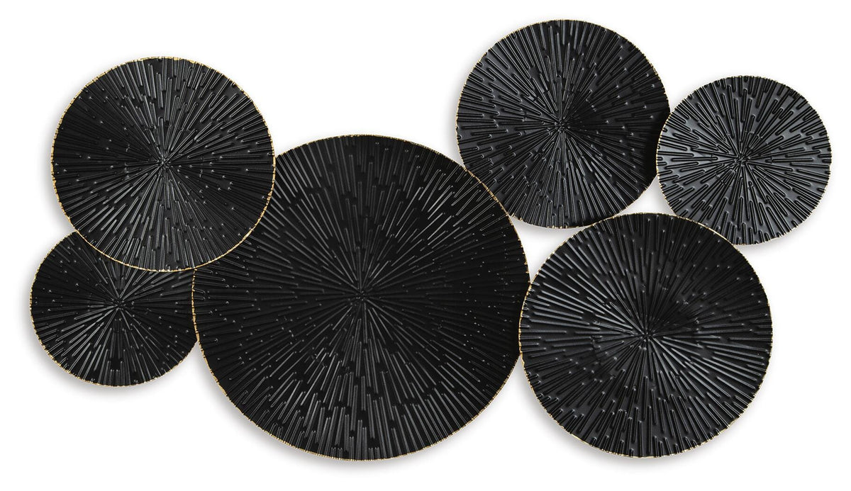 Rhetlen Wall Decor - A8010301 - product view or room setting; only wall decor included (supplier image 1)