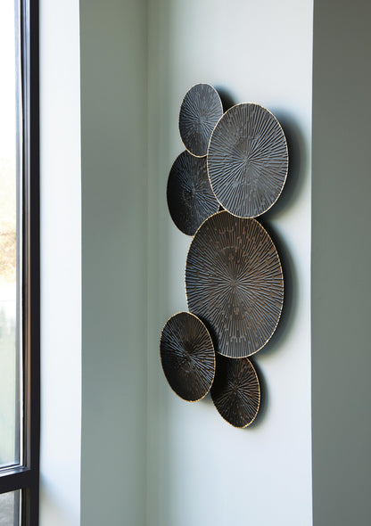 Rhetlen Wall Decor - A8010301 - product view or room setting; only wall decor included (supplier image 2)