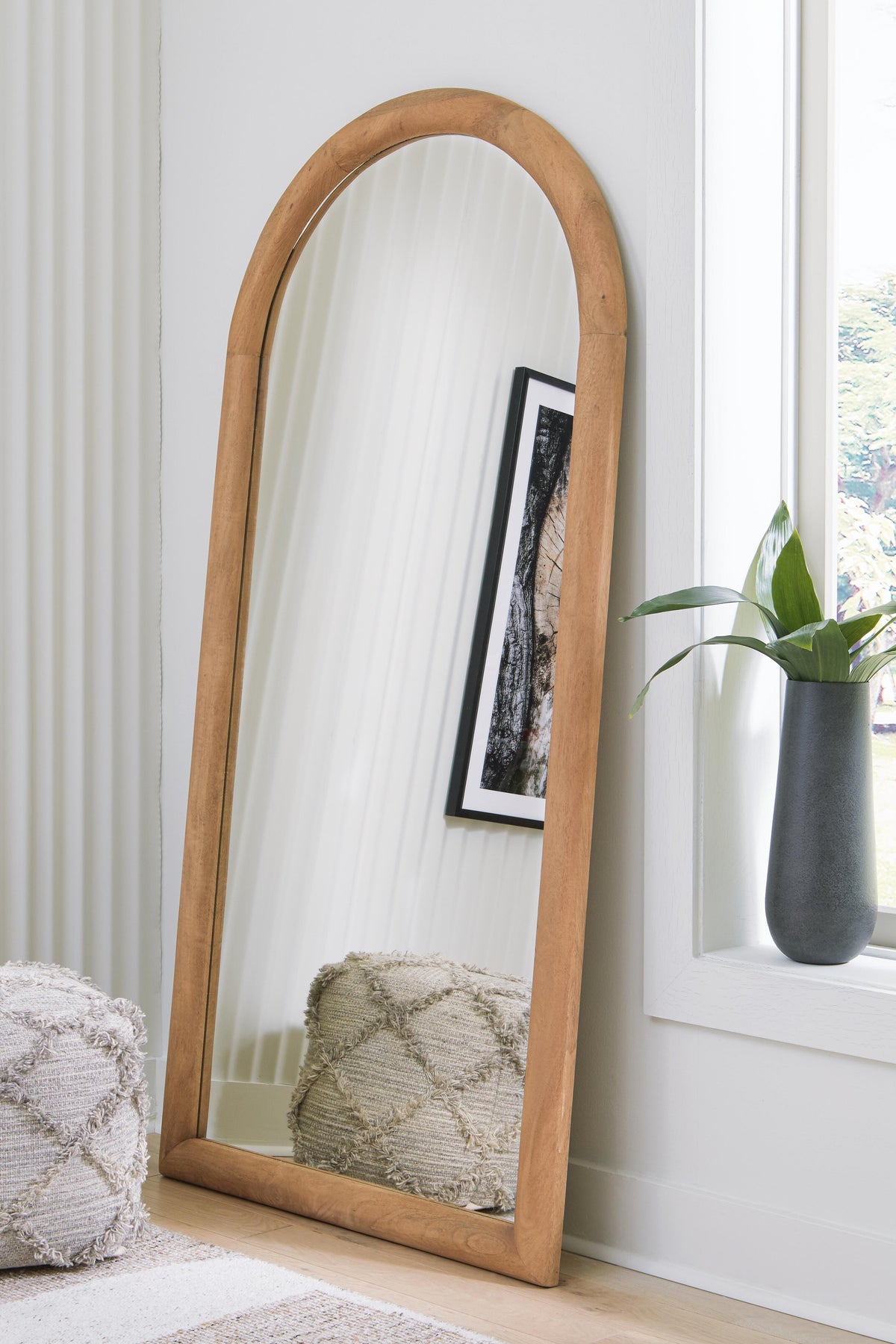 Dairville Floor Mirror - A8010323 - product view or room setting; only mirror included (supplier image 2)