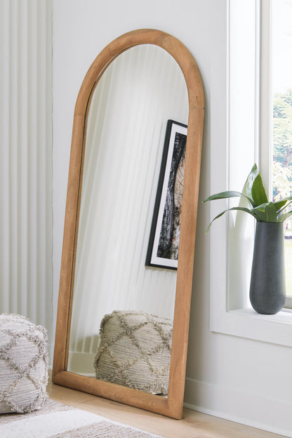 Dairville Floor Mirror - A8010323 - product view or room setting; only mirror included (supplier image 2)