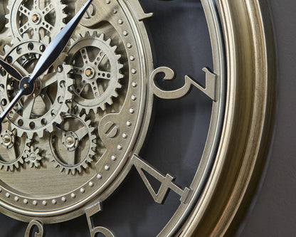 Gilover Wall Clock - A8010386 - finish or detail (supplier image 5)