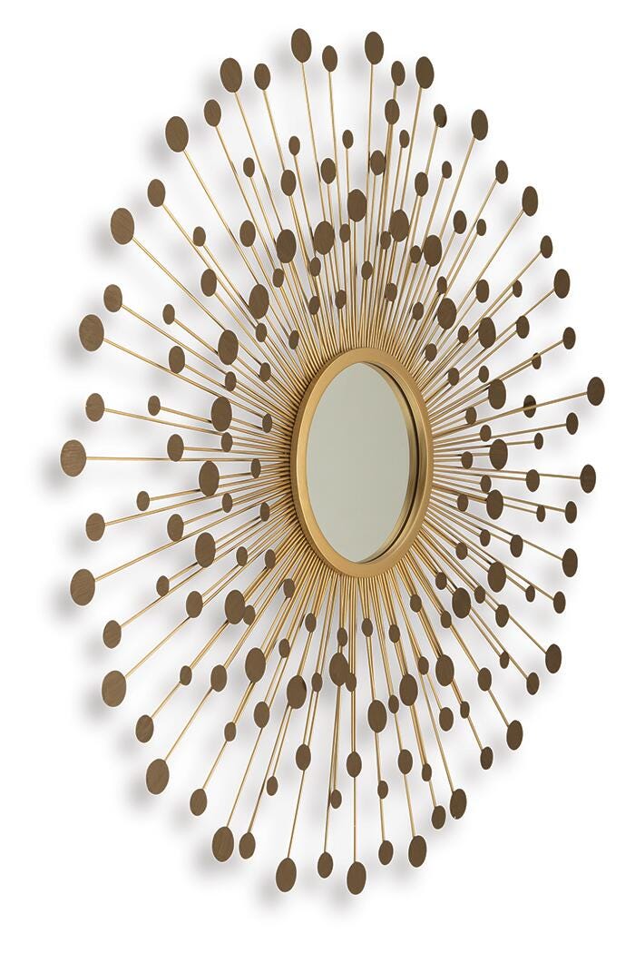 Morwenna Accent Mirror - A8010392 - product view or room setting; only mirror included (supplier image 3)