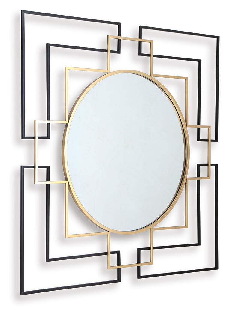 Oceanal Accent Mirror - A8010394 - product view or room setting; only mirror included (supplier image 3)