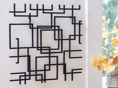 Aadanton Wall Decor - A8010400 - product view or room setting; only wall decor included (supplier image 2)