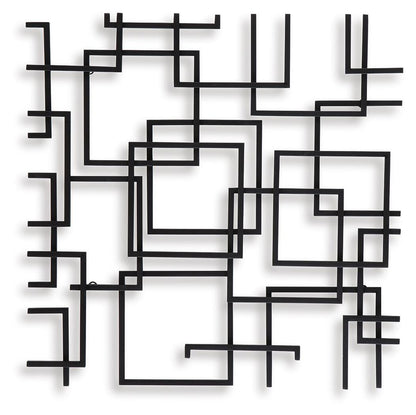 Aadanton Wall Decor - A8010400 - product view or room setting; only wall decor included (supplier image 4)