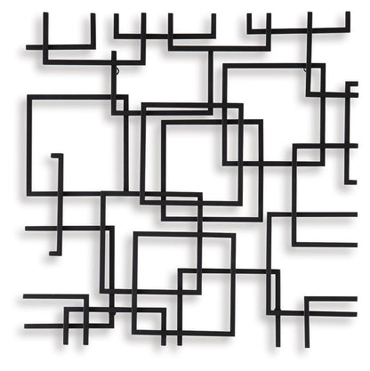 Aadanton Wall Decor - A8010400 - product view or room setting; only wall decor included (supplier image 5)